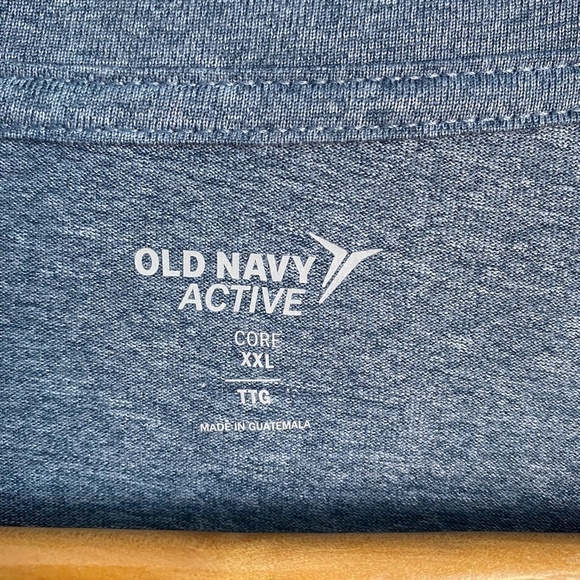 Old Navy Active Men's Grayish-Blue Long Sleeve T-shirt Size XXL - Picture 2 of 9
